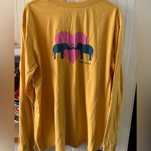 Ivory Ella Long Sleeve Elephants T-Shirt